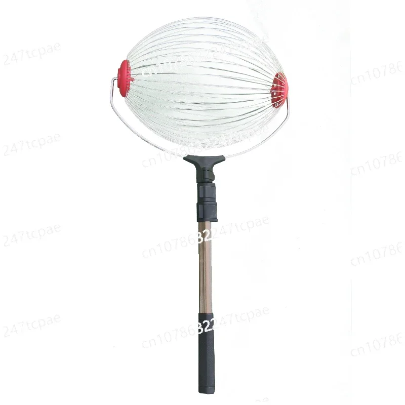 

New Portable Tennis Pickup Device Practice Artifact Roller Pickup Basket Trainer Equipment Retractable