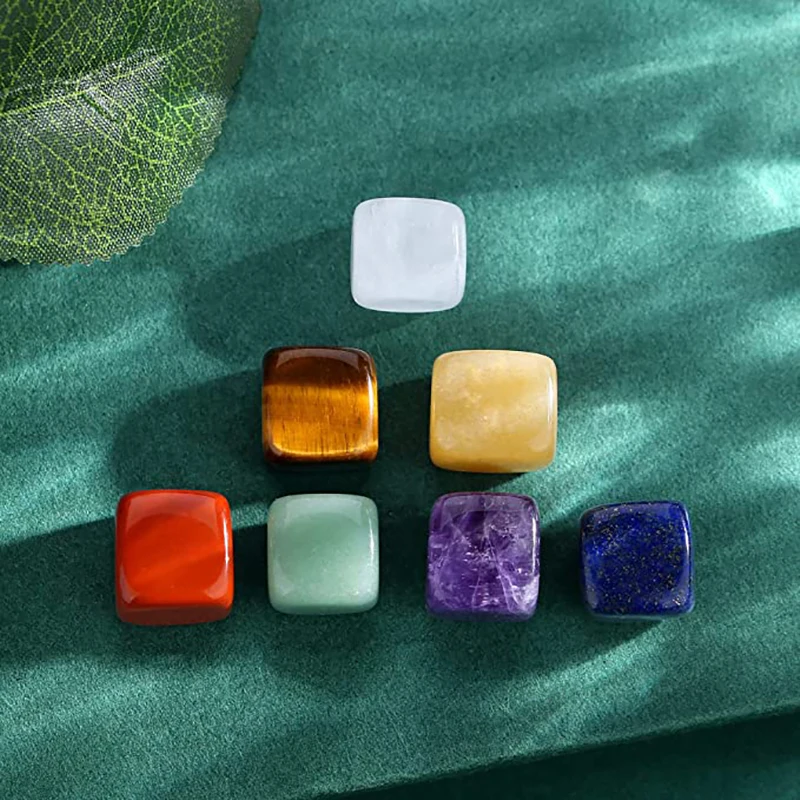 Natural Crystal Stone Crafts Ice Tartar Mold Cube Reiki Healing Quartz Home Decoration Collection Chakra Gift Whiskey Crushed