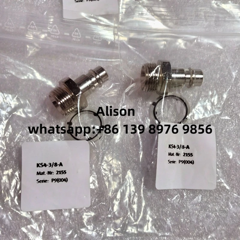 

10Pc Quick Connect Plug 2154 KS4-1/4-A 2155 KS4-3/8-A 531676 KS4-1/2-A 2150 KS4-CK-4 2151 KS4-CK-6 531683 KS4-CK-9