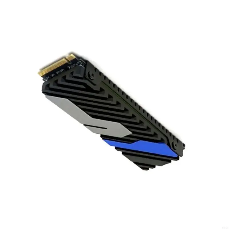 

C90F Advanced Heat Dissipation Aluminum Heatsink For M.2 NVME Disk Drive Gaming Consoles Wide Compatibility