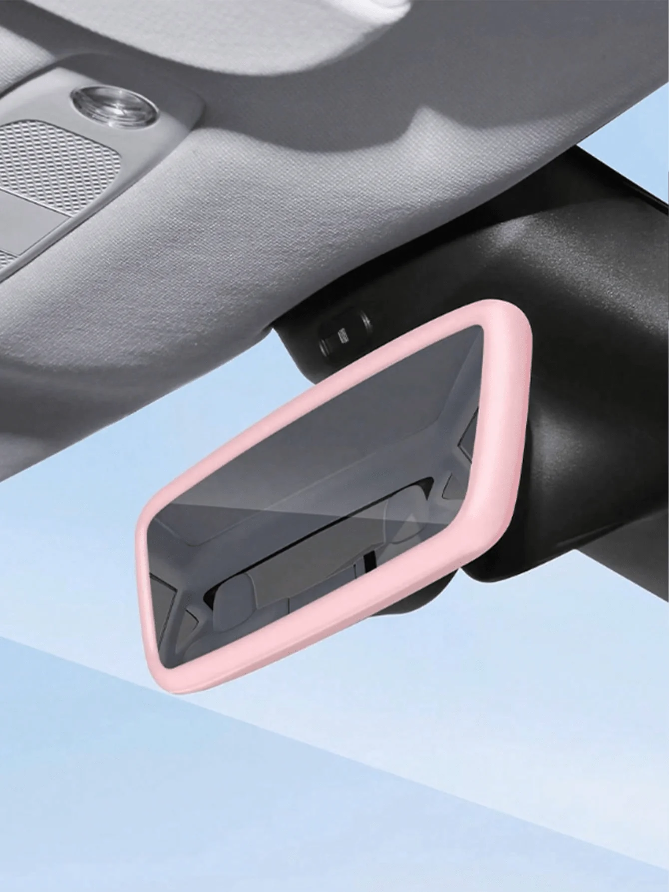 Tesla Model 3 & Y용 실리콘 백미러 커버 – 정확한 맞춤, 부드러운 친환경 소재로 긁힘 방지 보호, 풀