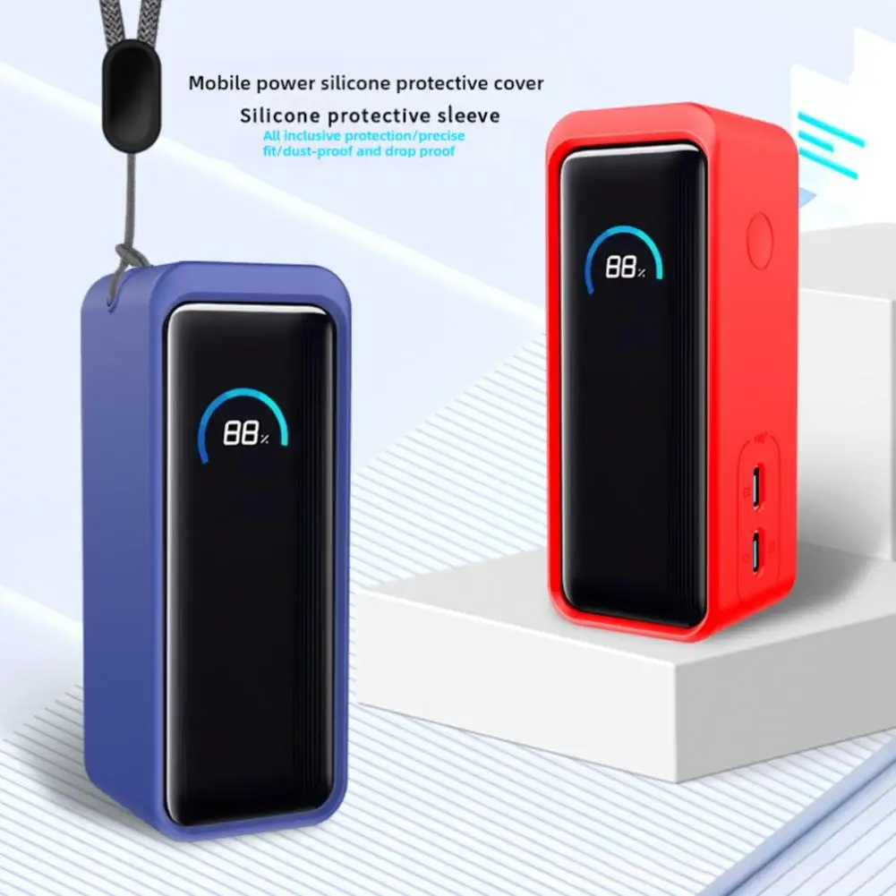 For Anker Prime Mobile Power Bank (9600mAH 65W) Power Accessories Anti Drop Silicone Protective Case