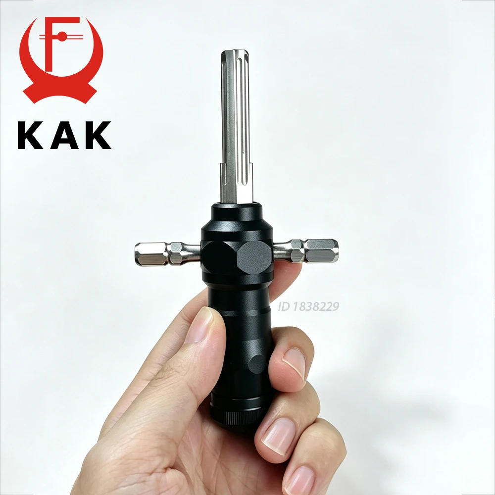 KAK Ghost Hand Kabbah Speed Storm Tin Foil Tool Professional Locksmith Tools Stainless Steel  Lock Picking Kit Practice Lock Set