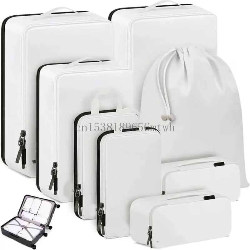 

10pcs Expandable Compression Cubes for Convenient Travel Packing Solution B03D