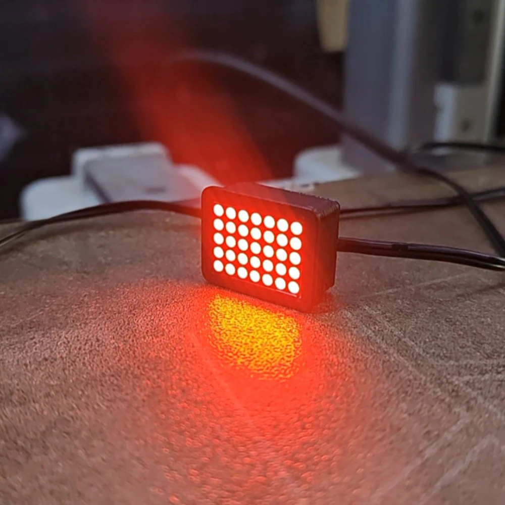 

LED RC Model Car Universal Pilot Light Tail Light for 1/10 RC Crawler Car AXIAL SCX10 TRX4 Defender RC4WD D90 TT02 Sport Jeep