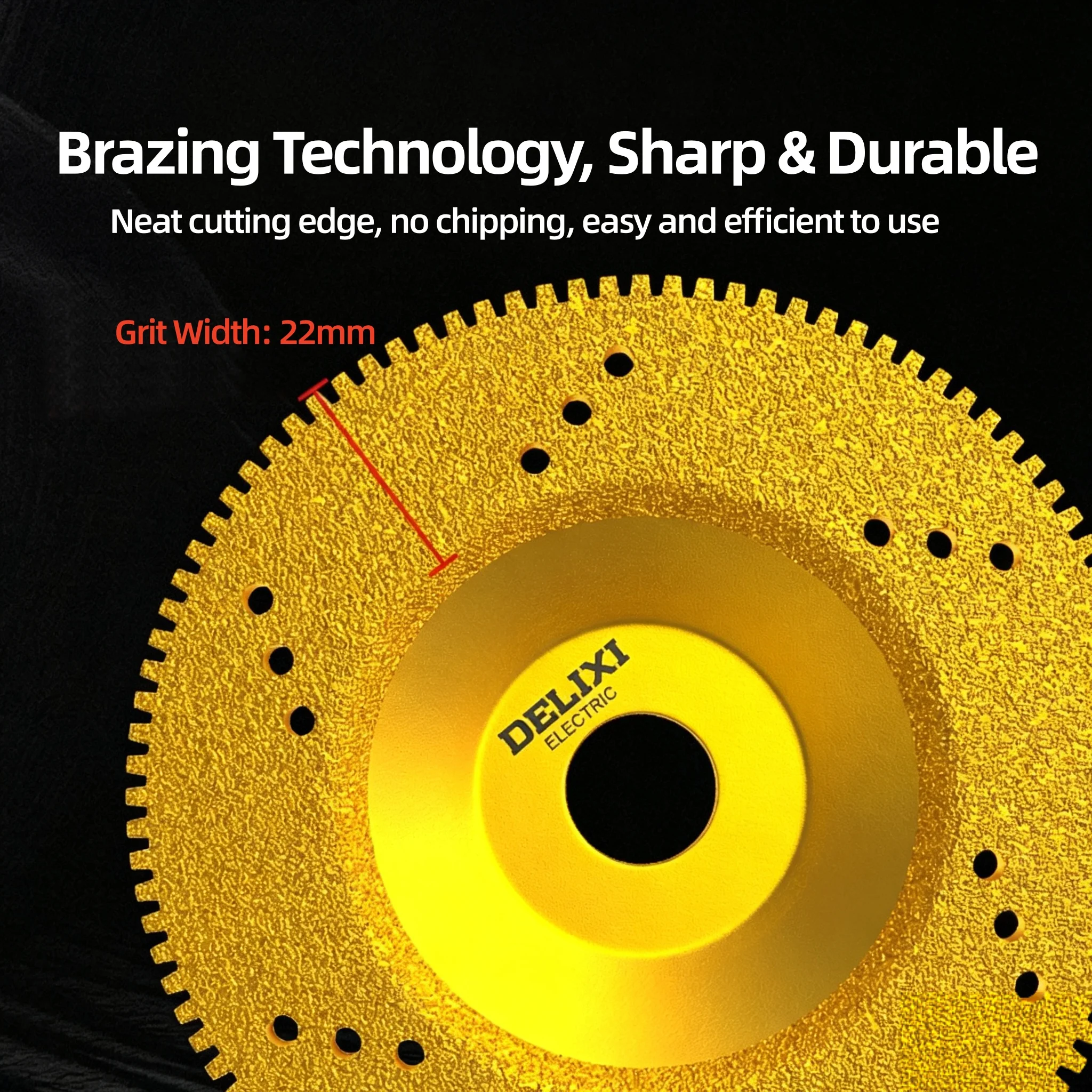 2/3/5pcs 100mm Brazed Diamond Grinding Bowl Disc Double Use Cutting Grinding Wheel for Marble Granite Stone Tile Angle Grinder