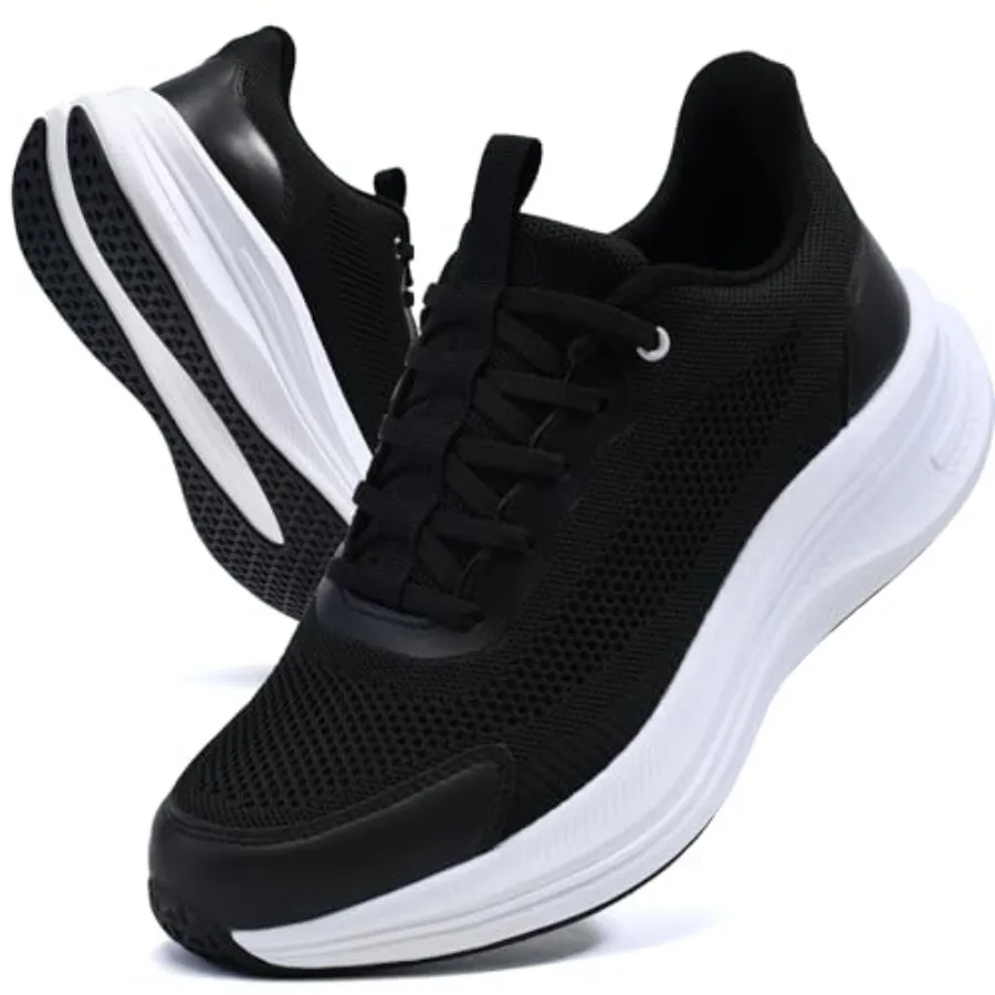 

Running Shoes for Men Slip On Sneakers Walking Shoes Tennis Workout Breathable Non Slip Arch Support Sneakers