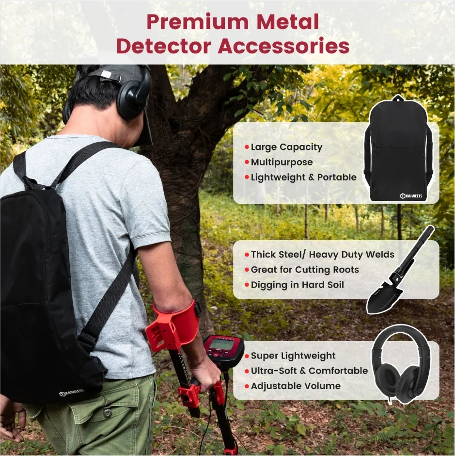 KAIWEETS KGM01 Professional Industrial Gold Metal Detector And Diamond Underground 3D Gold Detector De Metales