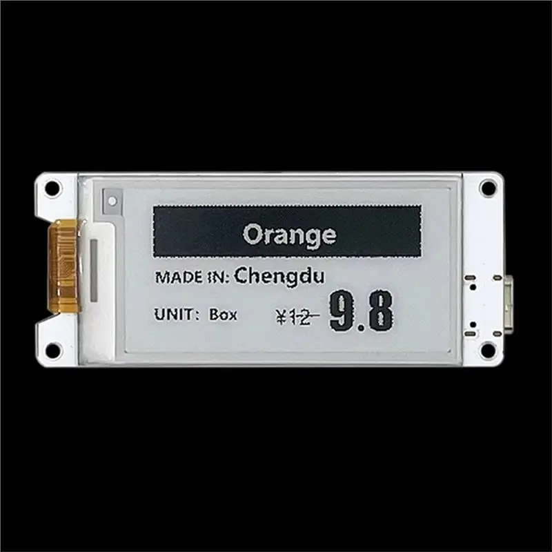 ABFU-Bluebooth SX1262 Lora Wifi ESP32 Wireless Paper Eink Display Meshtastic Smart Price Tag ملصق الرف الإلكتروني