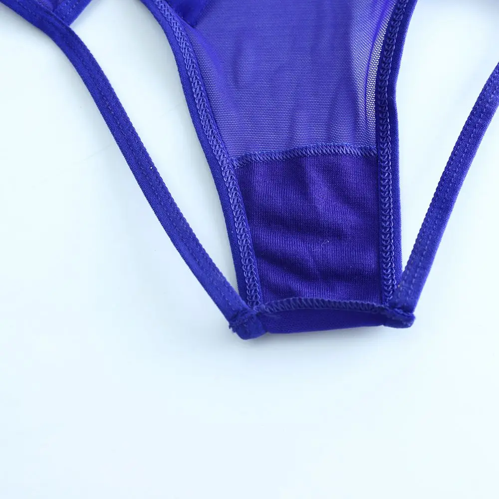 

Sexy Low Waist Lace Hollow Out Bow Ladies Nylon Lace Underwear Briefs Thongs Lingerie