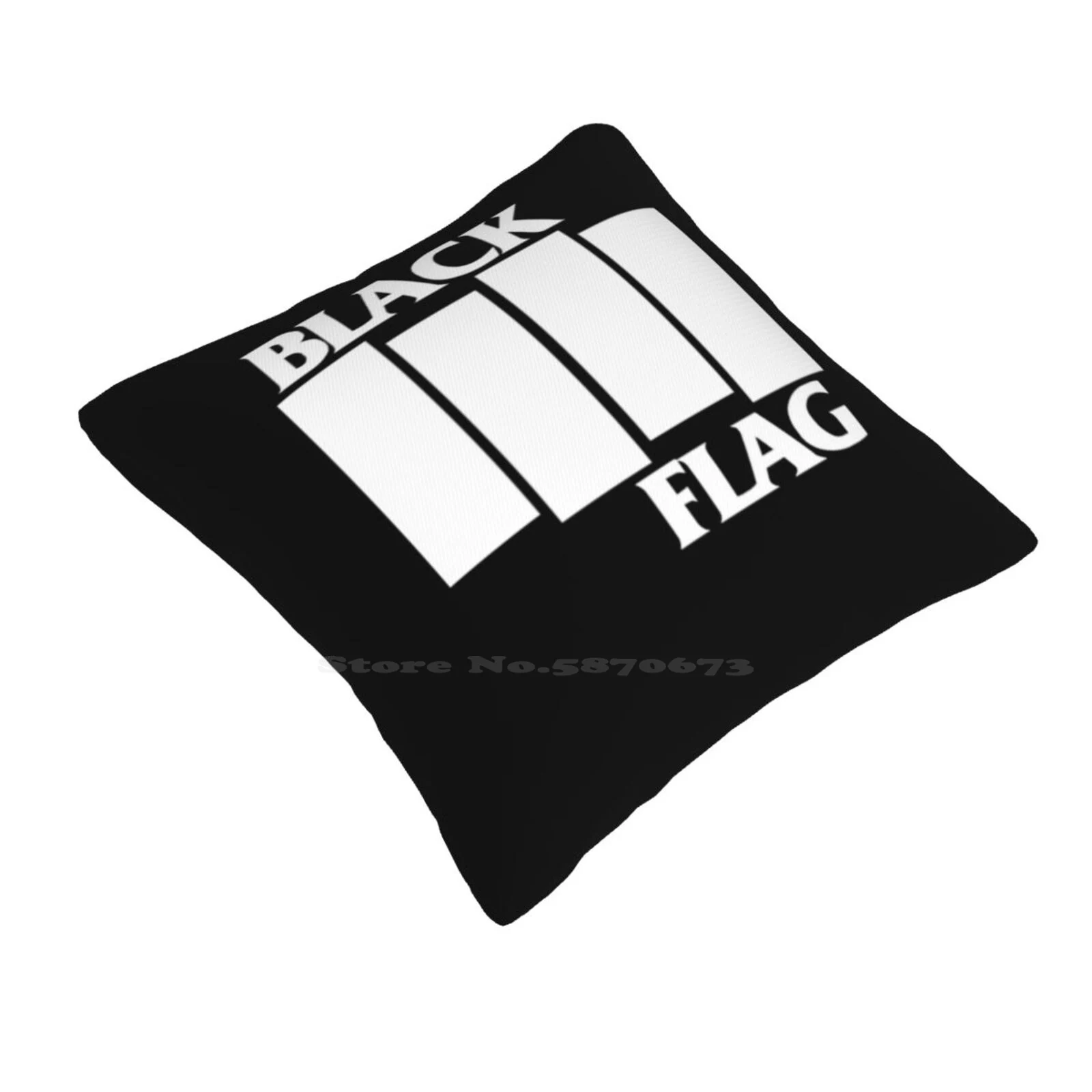 Best Seller Black Flag Merchandise Essential Essential Soft Comfortable Pillowcase Best Seller Black Flag Essential