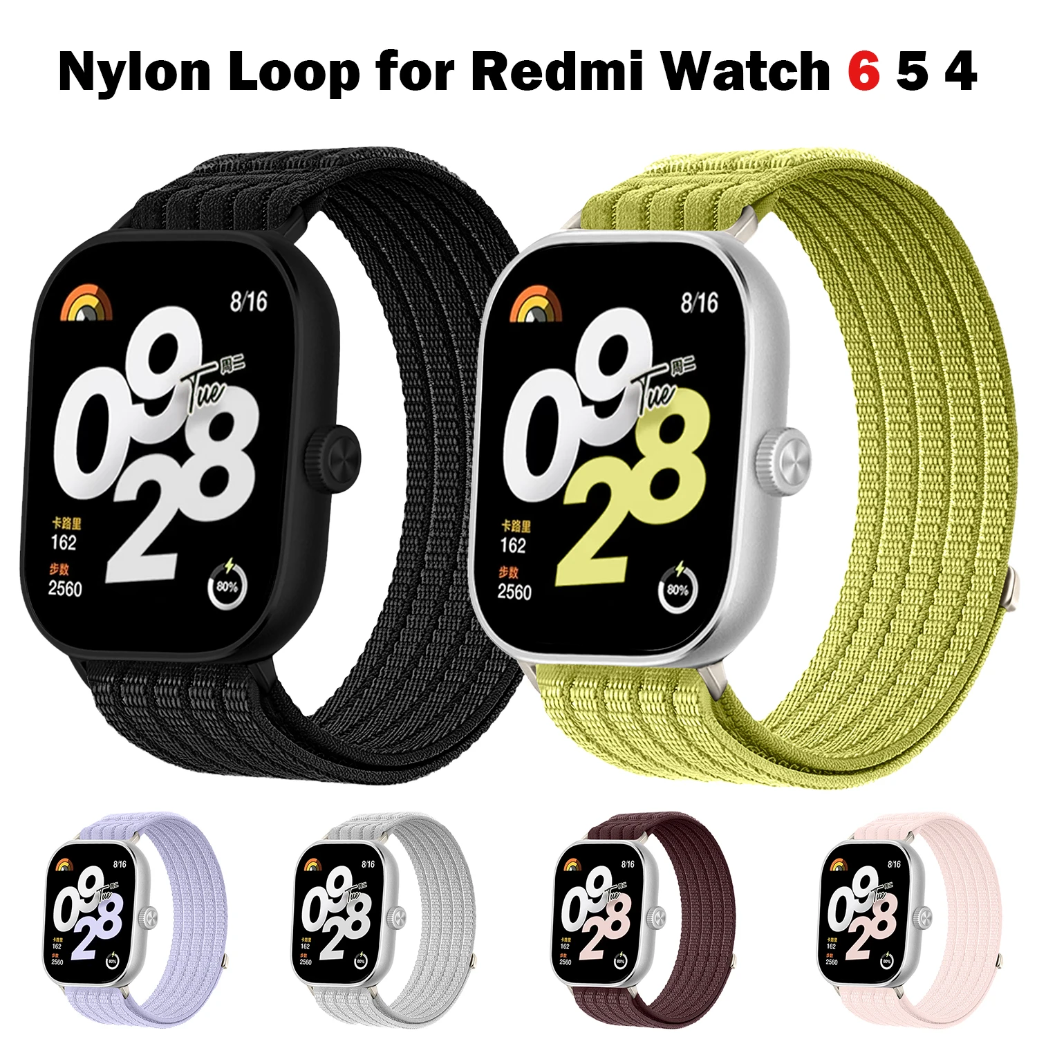 Nylon-Schlaufenarmband für Red – Sport Loop Velcro Bewertung und Preis