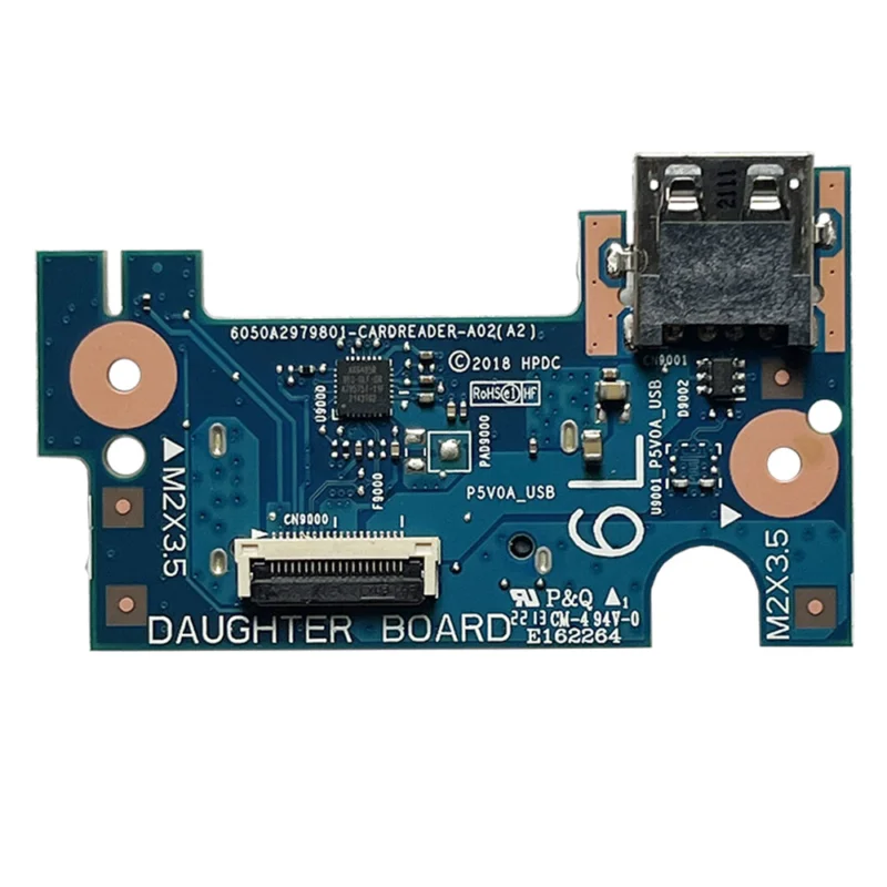 For HP 17-BY CA CR 17Z 17Q-CS 470 G7 TPN-I133 USB Board Card Reader Board