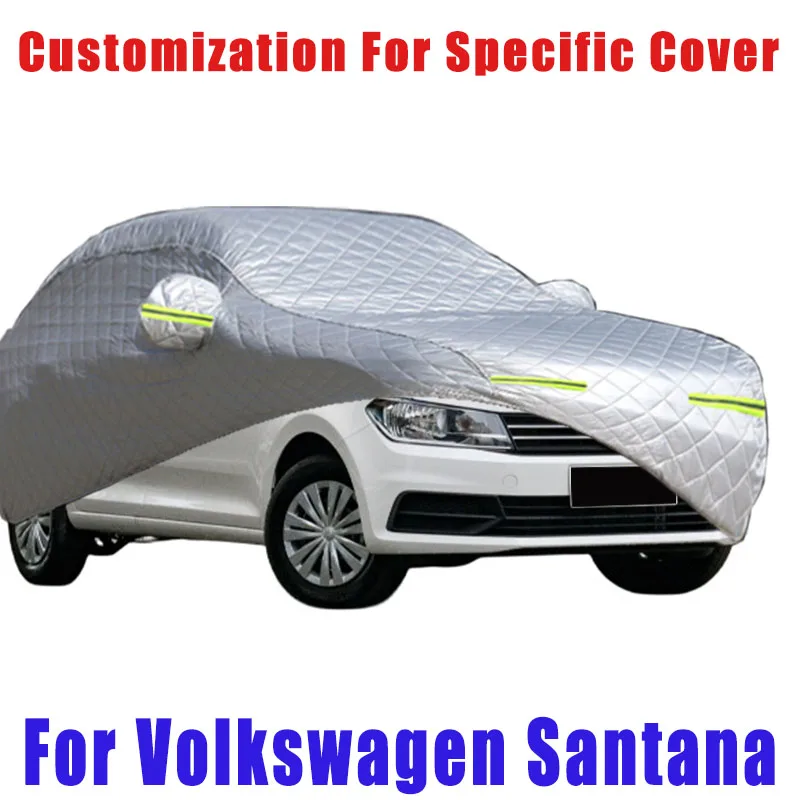 For Volkswagen Santana Hail prevention cover auto rain protection, scratch protection, paint peeling protection