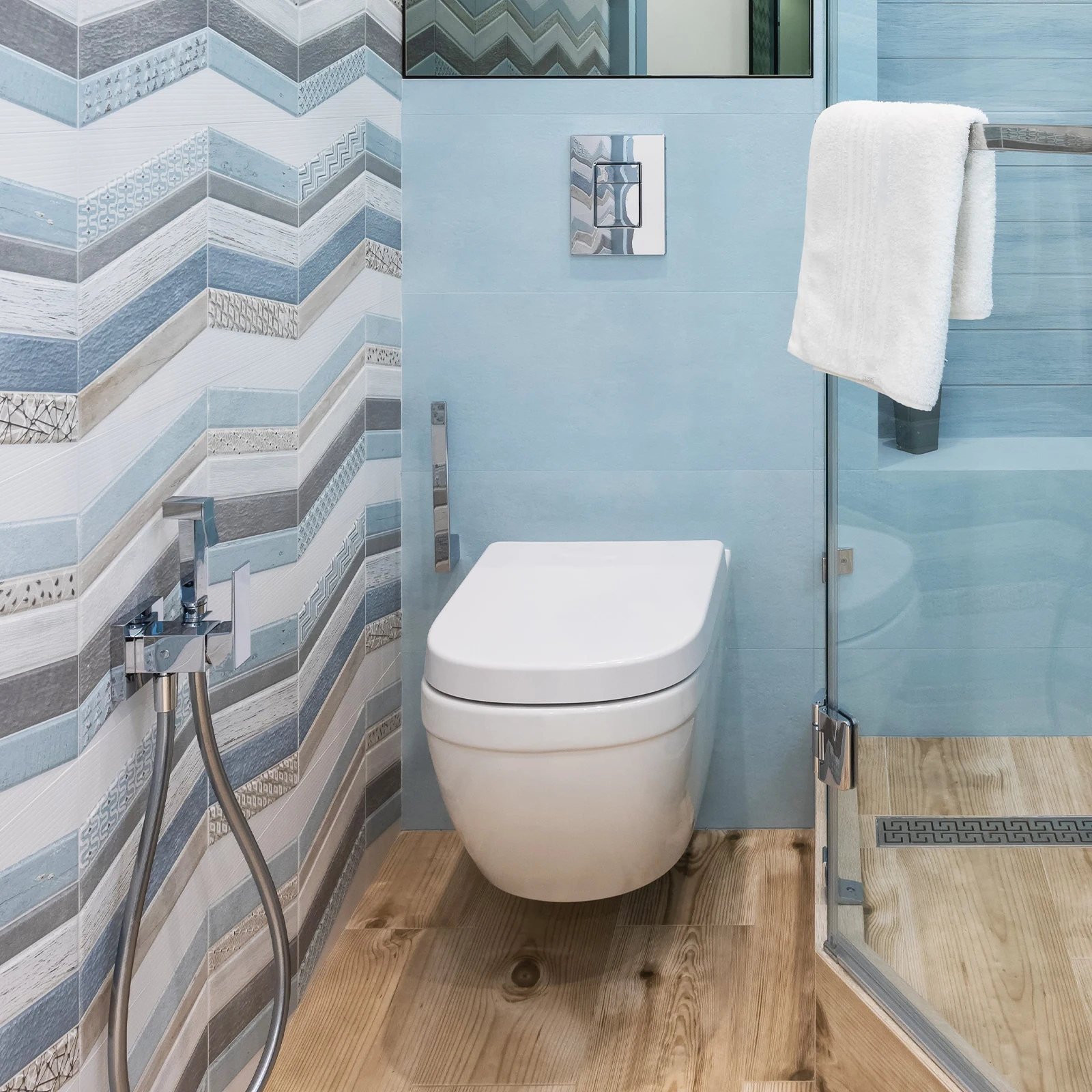 مقعد مرحاض مربع سريع التحرير، ناعم، سهل التنظيف - غطاء مرحاض مدمج متين مضاد للبكتيريا، حمام مقاوم للخدش