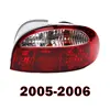 KIA RIO 용 자동차 액세서리 2002 2003 2004 2005 2006 후면 테일 라이트 Signa 램프 경고 브레이크 신호 램프 자동차 미등 어셈블리 6