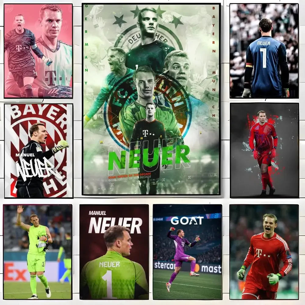 Athlete Wall Art N-NeuerS Poster Wall art print art suitable for living room bedroom bar parlor home decor gift