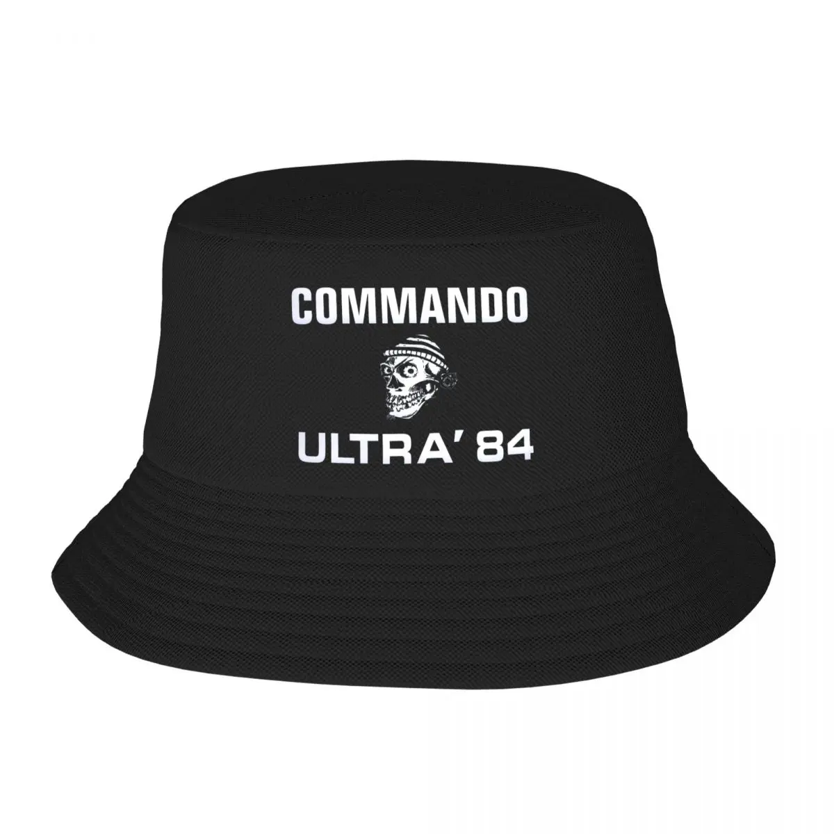 COMMANDO ULTRA 84 MARSEILLE ULTRAS FOOTBALLER FANS Bucket Hat Anti-UV Beach Sun Hat Baseball Fisherman Cap