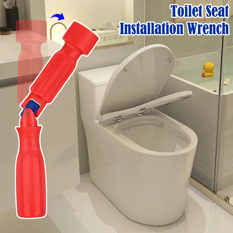 

Professional Toilet Seat Repair Wrench 10/13/17mm Universal Toilet Seat Installation Key High-Strength Installation Tool