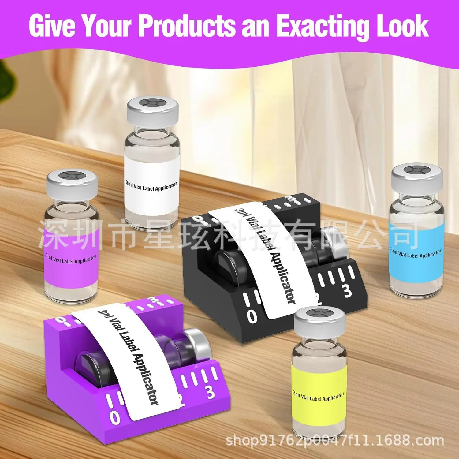 Cross-border Vial Label Applicator for laboratories and home organization2packed in pieces