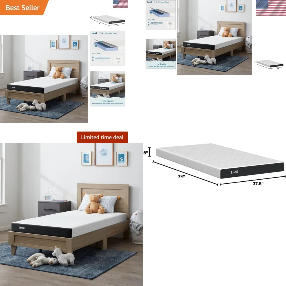 메모리폼 쿨링 매트리스 이미지