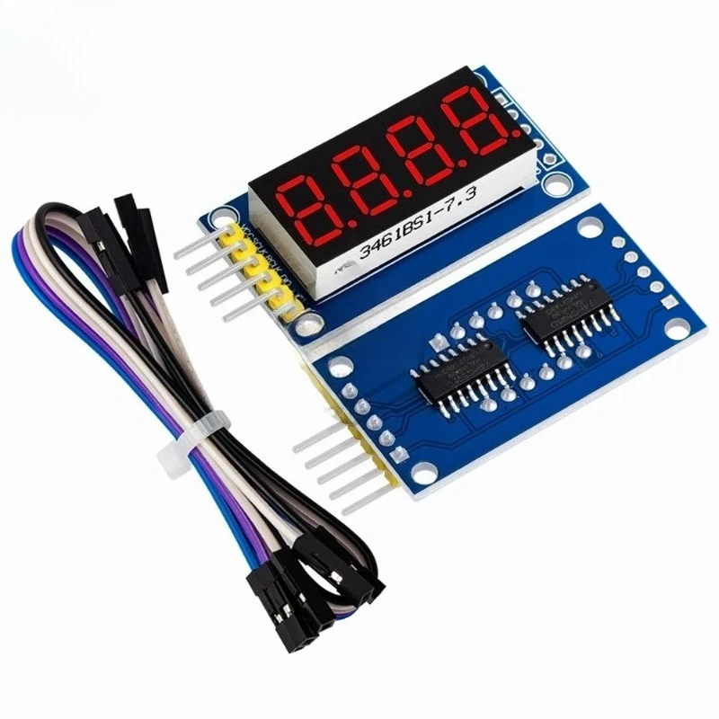 4 Bits Digital Tube LED Display Module Four Serial for Arduino 595  74hc595 Driver