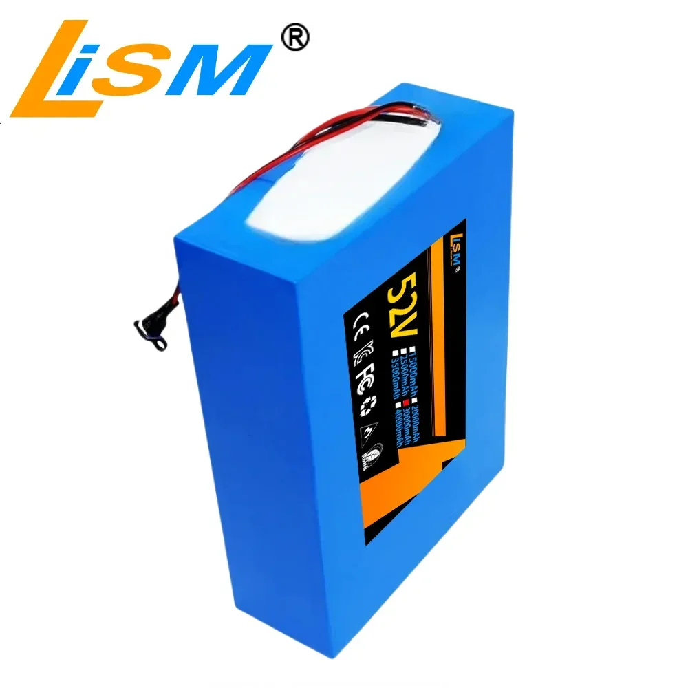 52v 30ah 18650 lithium battery pack 14S10P motor electric bicycle scooter motorcycle tricycle large capacity