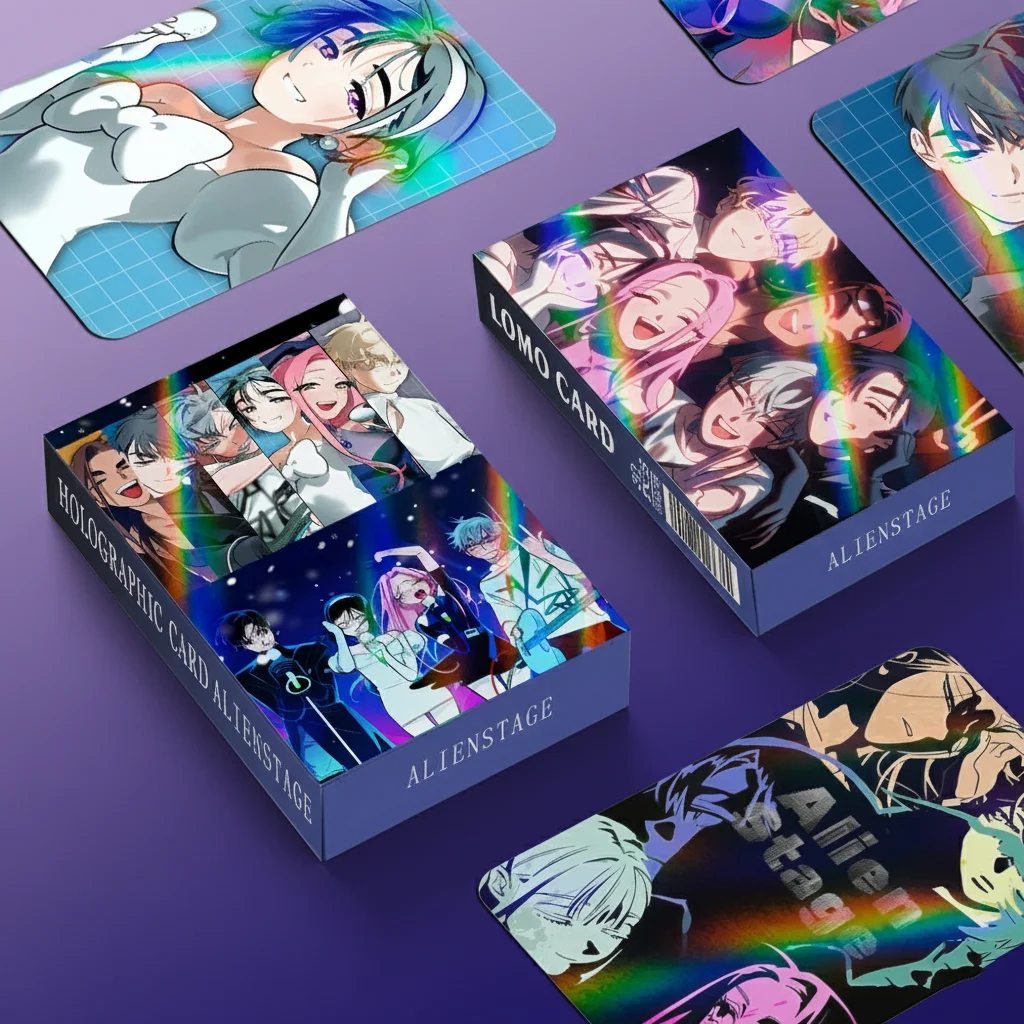 30pcs Korean Manga Alien Stage Photo Cards Set - Luka Hyuna Ivan Collectible LOMO Card Fans Collection Gift