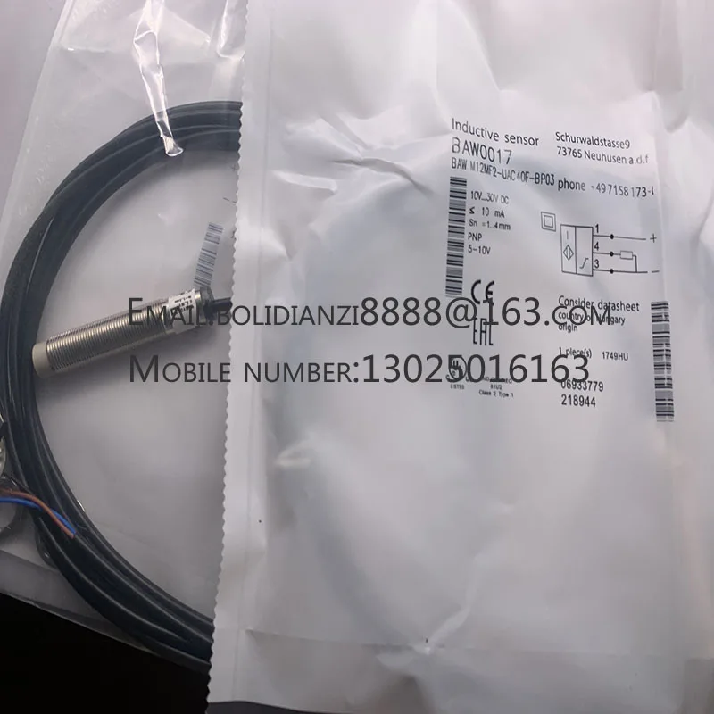 

The brand-new original sensor BES03HL BES M12MF-USC30B-S04G-U warranty for one year in stock