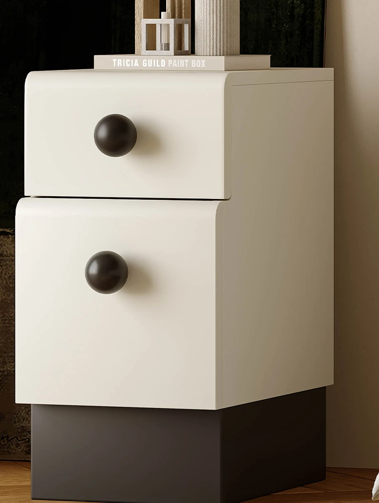 Bedside Table Home Bedroom Small Bedside Table Minimalist Modern Network Popular High end Super Narrow Bedside Table