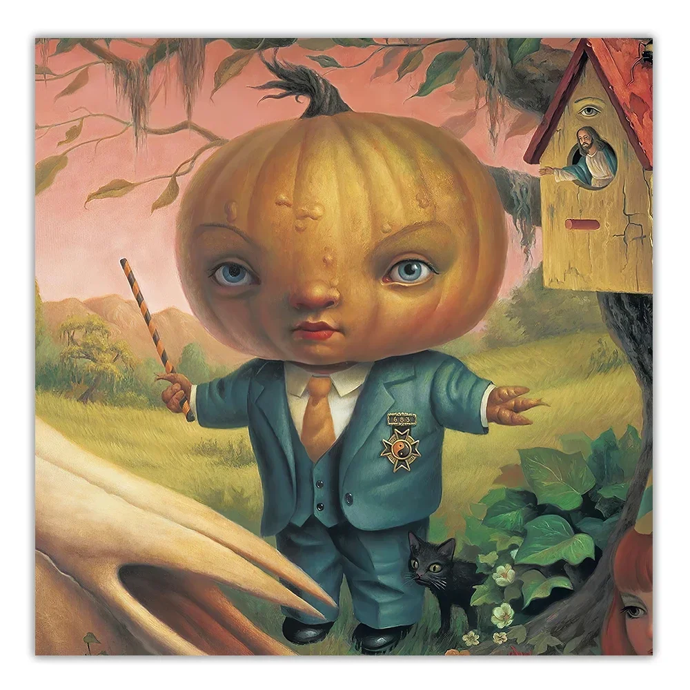 سيتون مارك رايدن 《رئيس اليقطين》 لوحة زيتية قماشية عمل فني ملصق صورة ديكور جدران حديث ديكور غرفة المعيشة المنزلي