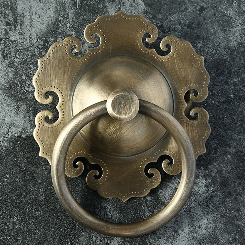 

1 pc Retro Vintage Handle Sturdy Durable for Wood Security Villa Chinese Style Doors Home Decor