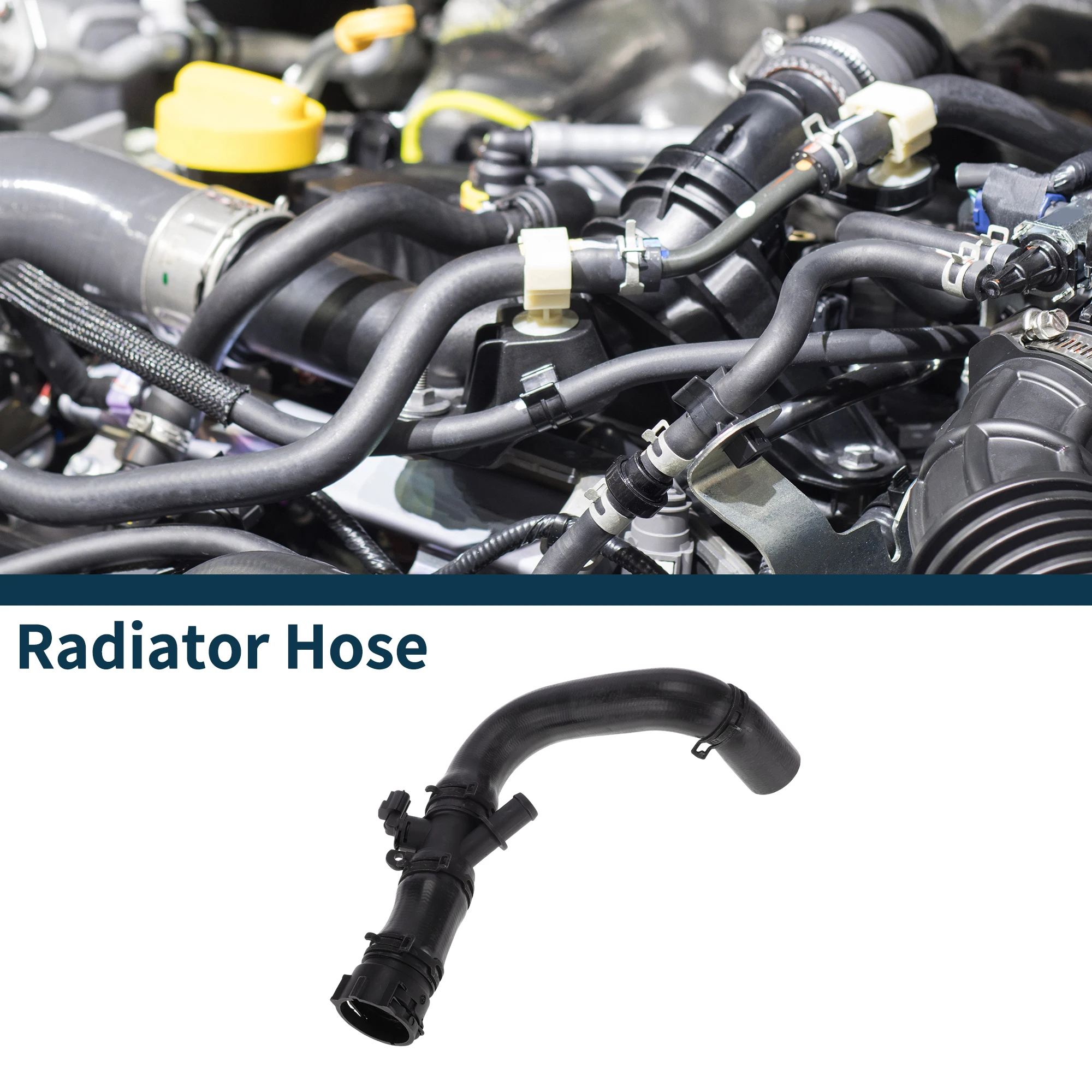 

X Autohaux шланг радиатора, шланг обогревателя для Land Rover Range Rover Sport 5.0L 2010-2013, No LR013684, резиновая трубка охлаждающей жидкости, черная, 1 шт.