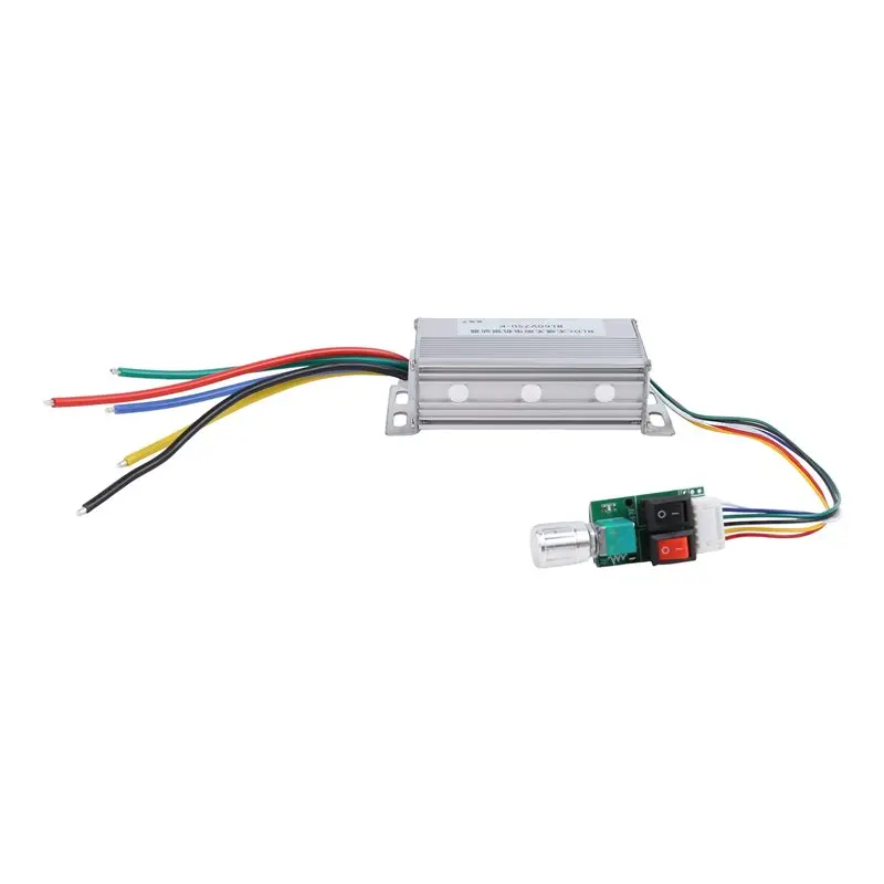 ABHU No Hall Controller Stop/Reverse Speed Regulator 3 Phase DC Brushless Motor Driver Module