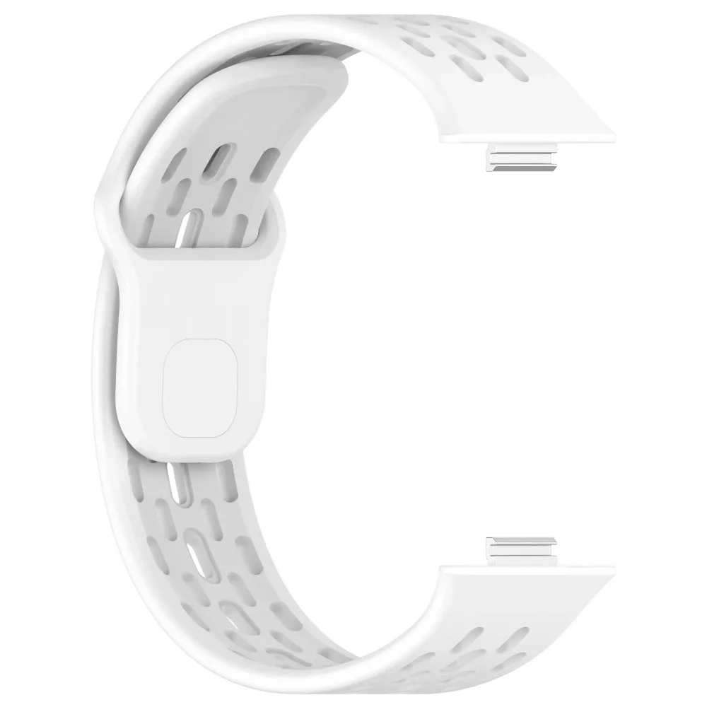 Sport-Silikonarmband für Redmi Watch 6 Active-6 Lite/6 5 4 Atmungsaktiver Stil Verstellbares Armband für Xiaomi Mi Band 10-9-8 Pro – Detail 20