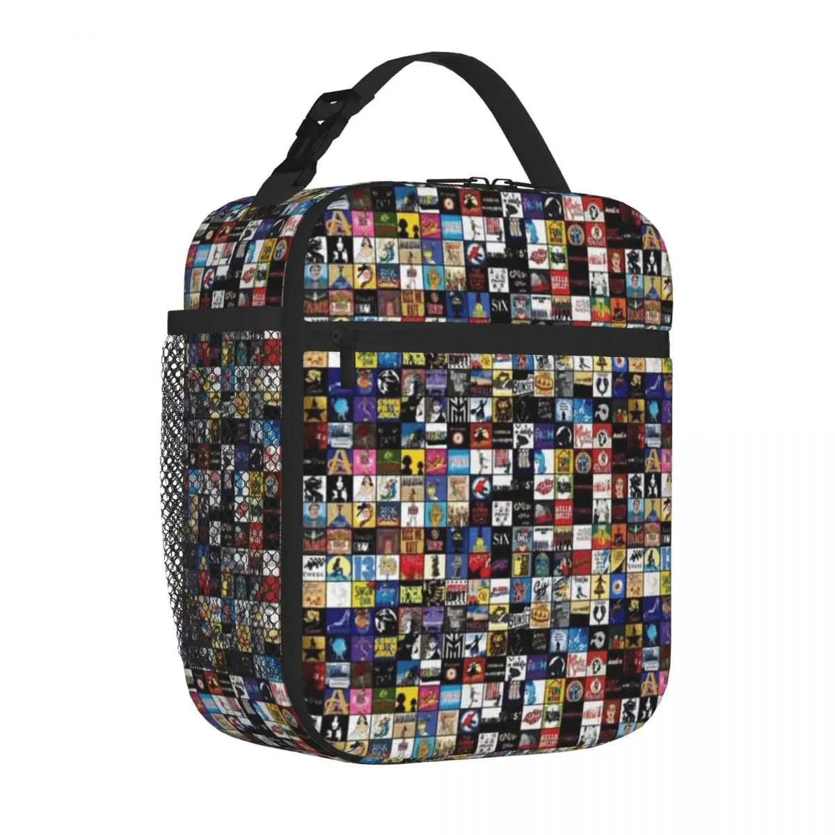 Bestselling Broadway Musical Theatre Logos - Hand Drawn Dual Use Student Lunch Bag Beach Outing Thermal Tote