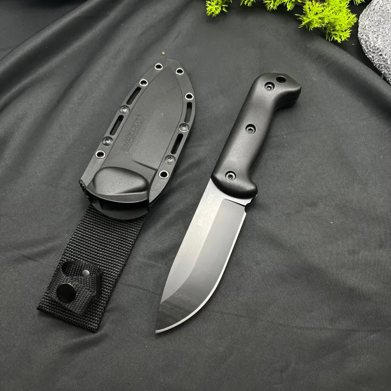 Kb Bk2 Fixed Blade Knife Outdoor Camping Knife 8Cr13 Blade Nylon Fiber Handle Edc Survival Hunting Hiking Tool Gift