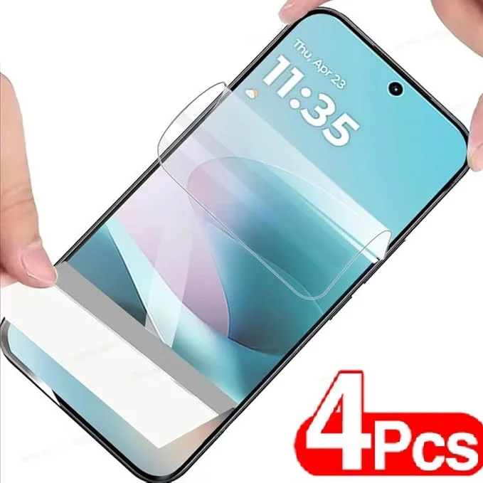 

Гидрогелевая пленка для Motorola Moto G77 G67 G17Power, защитная пленка для экрана Moto Edge 70 Fusion Signature, 3/4 шт.