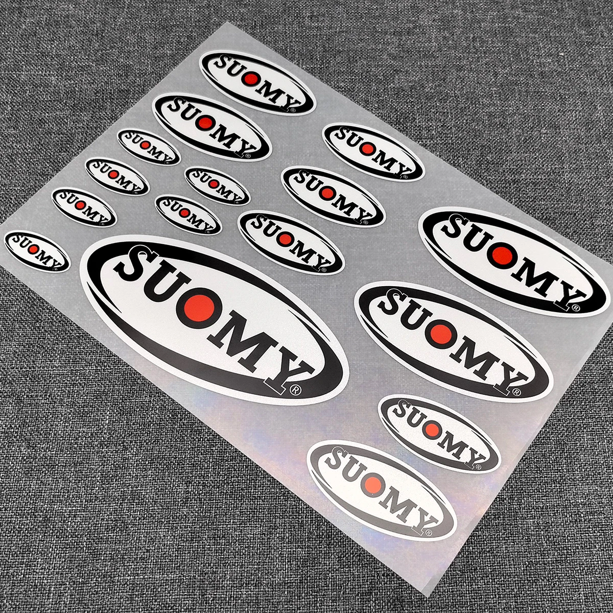 16Pcs SUOMY Helmet Sticker Sets High Quality Printed and Cut Decal Motorcycle Stickers