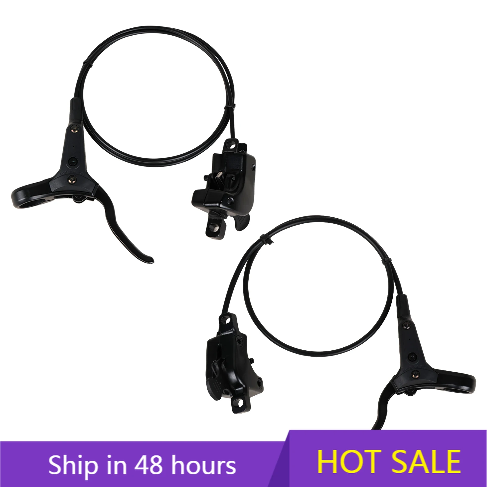 

YTYIN Bafang Motor 3 Pin Electric Bicycle Kit with Hydraulic Disc Brake Level B Ebike Power Cut Brake Made of Alloy