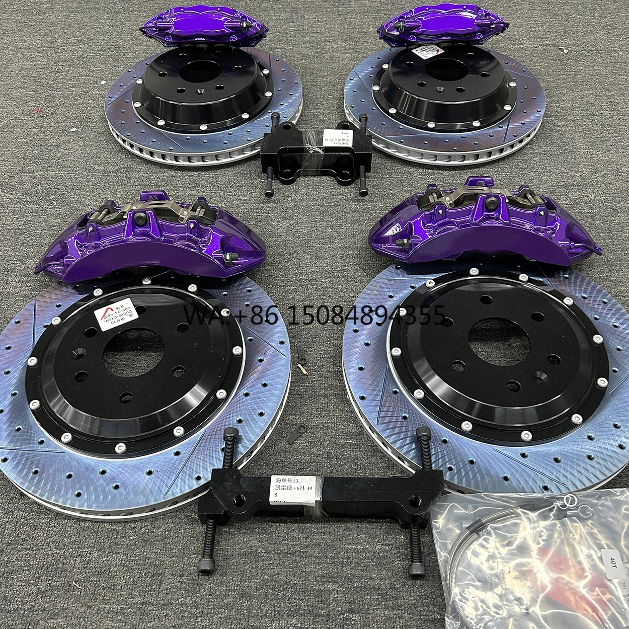 

Plug and Play High Quality 6 Pot 4 Piston Caliper Big Brake Kit Modified Auto Brake System Replacement Parts