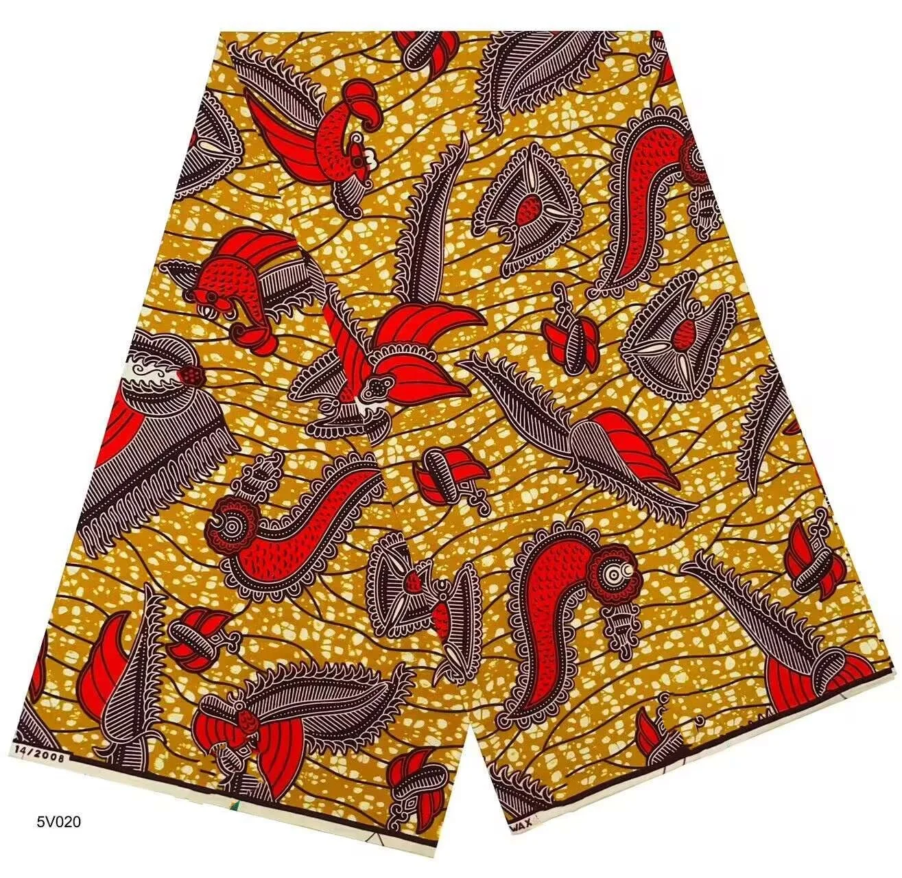 

2025 Nigerian Hollande-Wax Print African Fabrics High Quality for Patchwork New Style Fabric for Clothing Home Decor T11