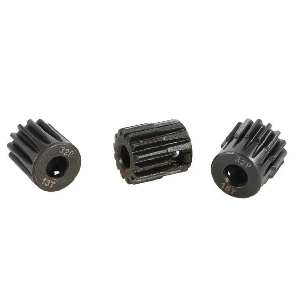 32DP 3.175/5mm 12T 13T 14T 15T 16T 17T 18T 19T 20T 21T Metal Pinion Motor Gear for 1/8 1/10 RC Car Wltoys HSP Brushed Brushless