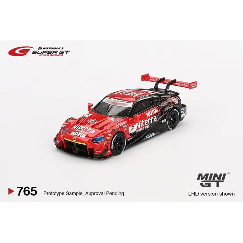 Pressa MINIGT 1:64 Z GT500 NSX SuperGT Series Diecast Diorama Model Collection giocattoli in miniatura