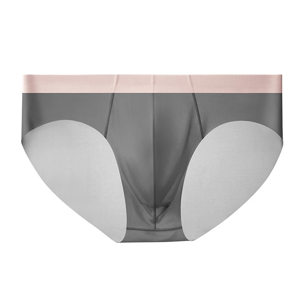 الرجال مثير الملابس الداخلية ملخصات مرنة لينة الانتفاخ الحقيبة منخفضة الخصر سراويل أوم سلس الملابس الداخلية تنفس السروال سراويل بوكسر