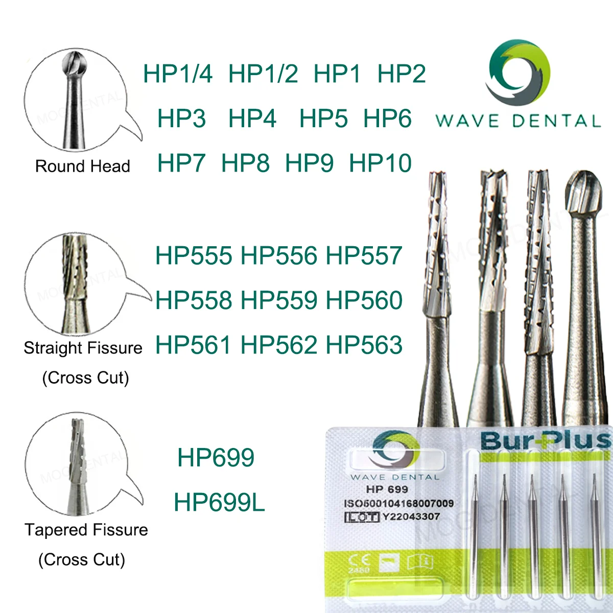 

WAVE стоматологические боры из карбида вольфрама серии HP стоматологические сверла для прямого носового конуса наконечника стоматологические инструменты 5 шт./упак.