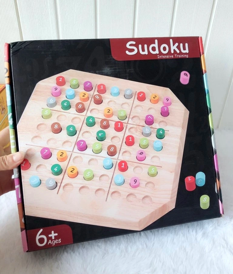 

Wooden Sudoku Chess Game Quality Wooden Puzzle Educational Toys For Children Intelligence Development Puzzle Games Toy Board Gam