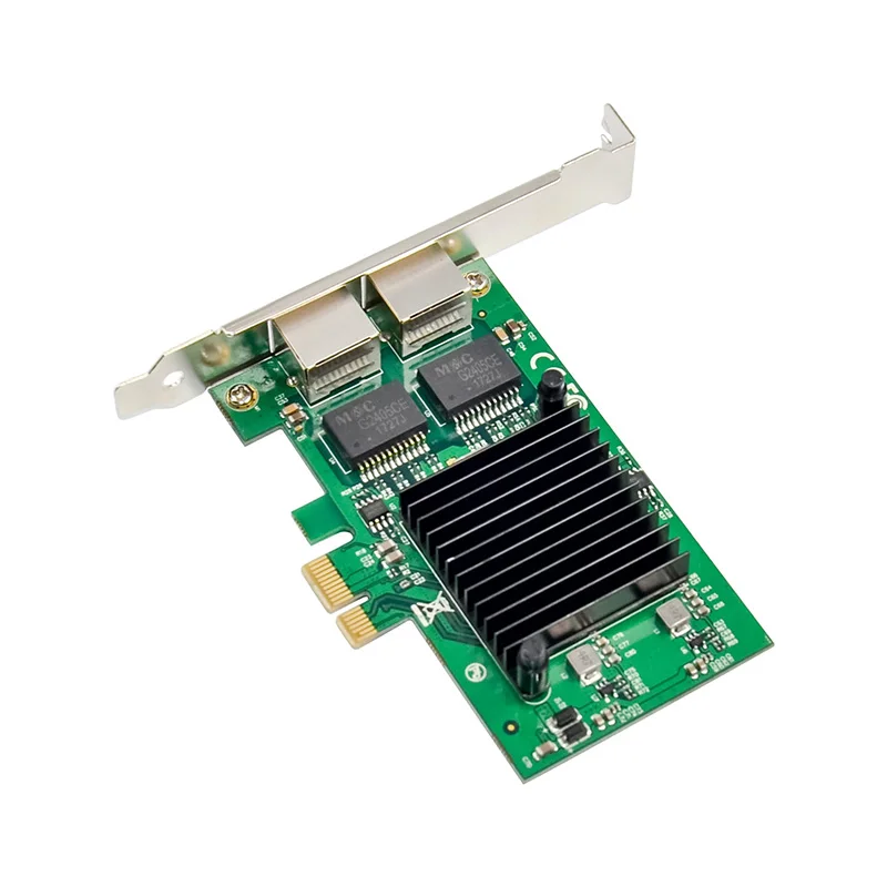 SUNWEIT ST725 PCIe X1 carte Ethernet double Gigabit JL82575 Chipset 2 ports 1000 Mbps carte réseau