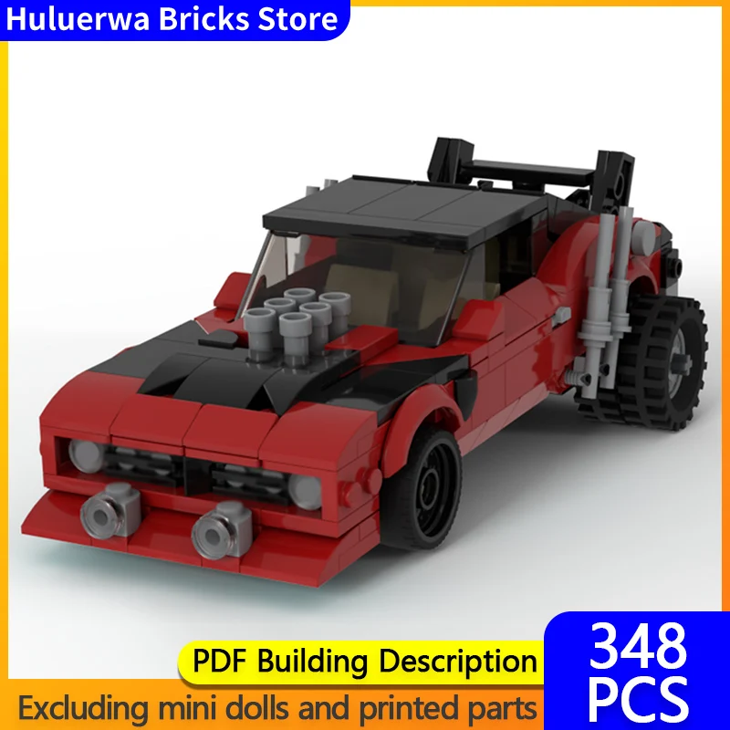 

Speed Hypercar Model MOC Building Bricks Special Vehicles For Popular Movies Modular Technology Gifts Holiday Assemble Toys Suit