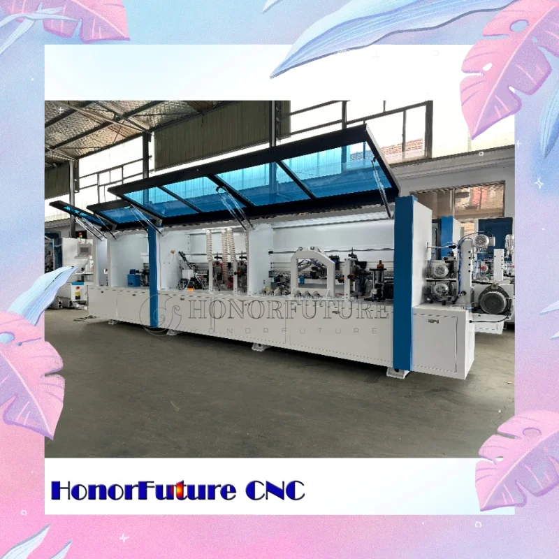Edge Banding Machine EU RU Double Side Gluing Multi-Functional Woodworking Edge Bander 220V Banding Machine